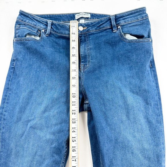 Country Road Jeans Womens 16 Blue Denim Stretch Lightweight Outdoors Adult Basic - Picture 4 of 10